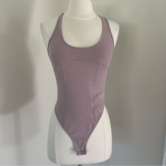 Free People Lavender Razorback Bodysuit S - Picture 1 of 5
